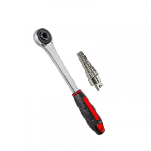 Ступенчатый ключ "американка" VOLL Step, с трещоткой 5.73297